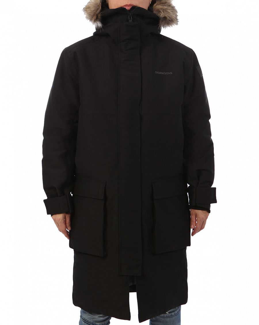 Парка женская зимняя Didriksons Parka Golda Black отзывы