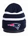 Шапка с подворотом '47 Brand NFL New England Patriots Black