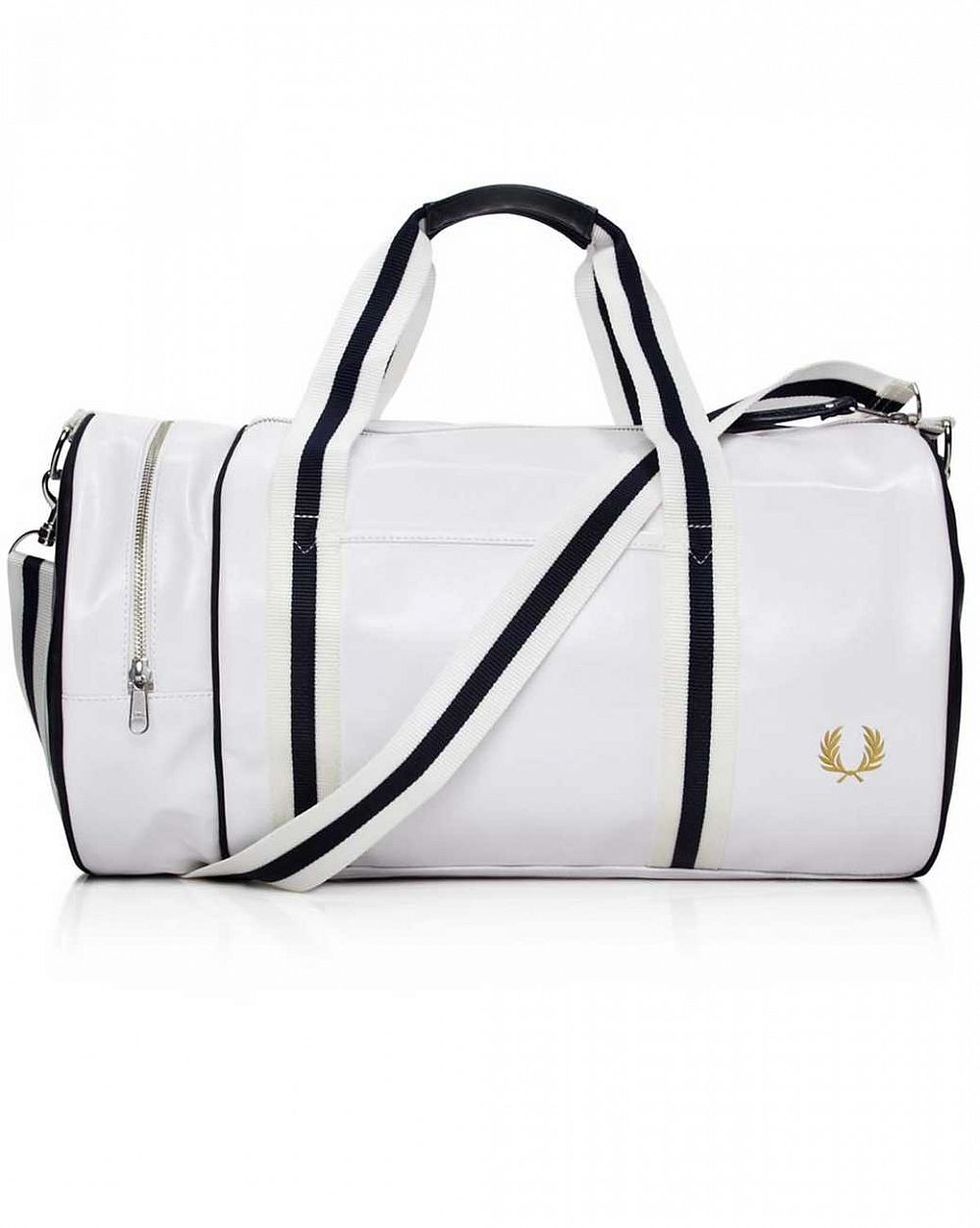 Сумка спортивная Fred Perry L4305 Classic Barrel Bag White отзывы
