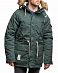 Парка мужская зимняя водоотталкивающая Англия Addict Expedition Parka Green отзывы