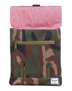 Рюкзак детский Herschel Survey Kids Woodland Camo Army Rubber Рюкзак детский Herschel Survey Kids Woodland Camo Army Rubber