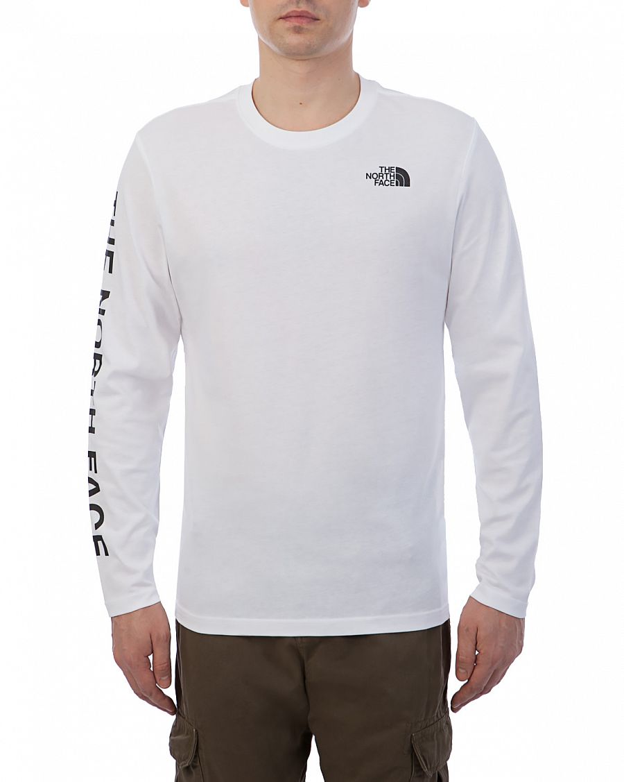 Футболка с длинным рукавом The North Face Dome Sleeve Print White отзывы