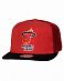 Бейсболка летняя с сеткой Mitchell and Ness Untruck Miami Heat Red