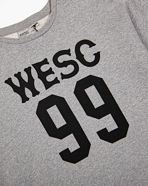 Толстовка мужская свитшот WeSC Club Grey Толстовка мужская свитшот WeSC Club Grey