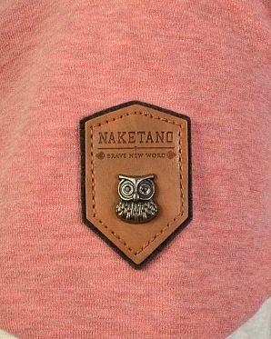 Толстовка женская с капюшоном Naketano Patty Immer Hande hoch Politik Mel Толстовка женская с капюшоном Naketano Patty Immer Hande hoch Politik Mel