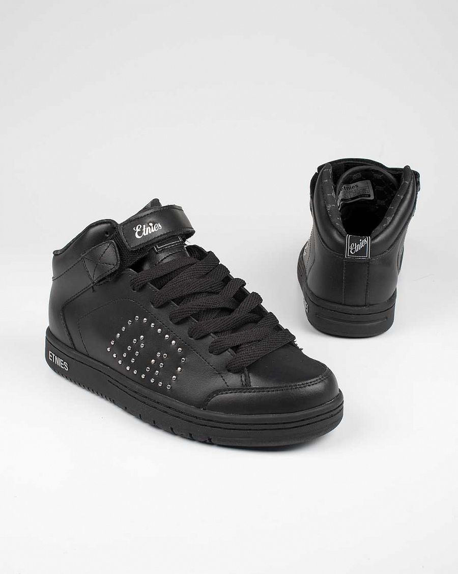 Кеды Etnies The Flave W'S black silver отзывы Кеды Etnies The Flave W'S black silver отзывы