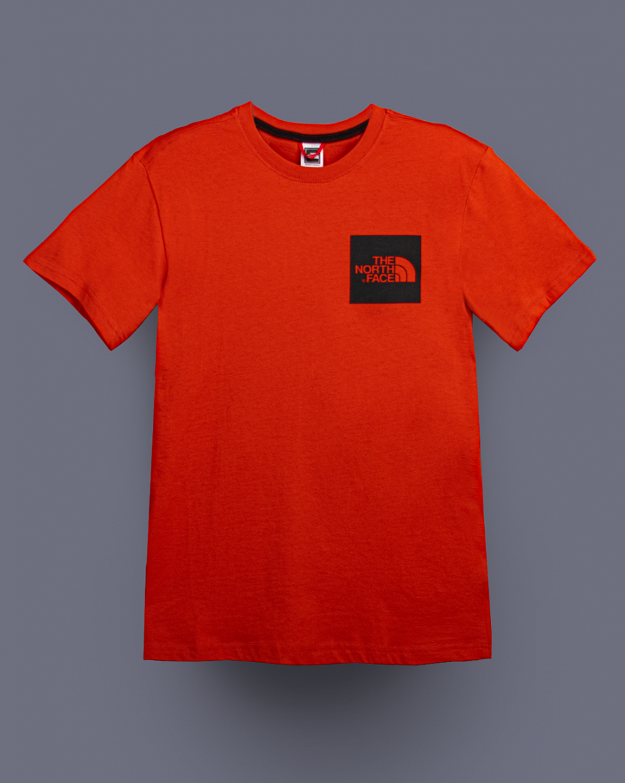 Футболка мужская The North Face Fine Front Box Orange отзывы