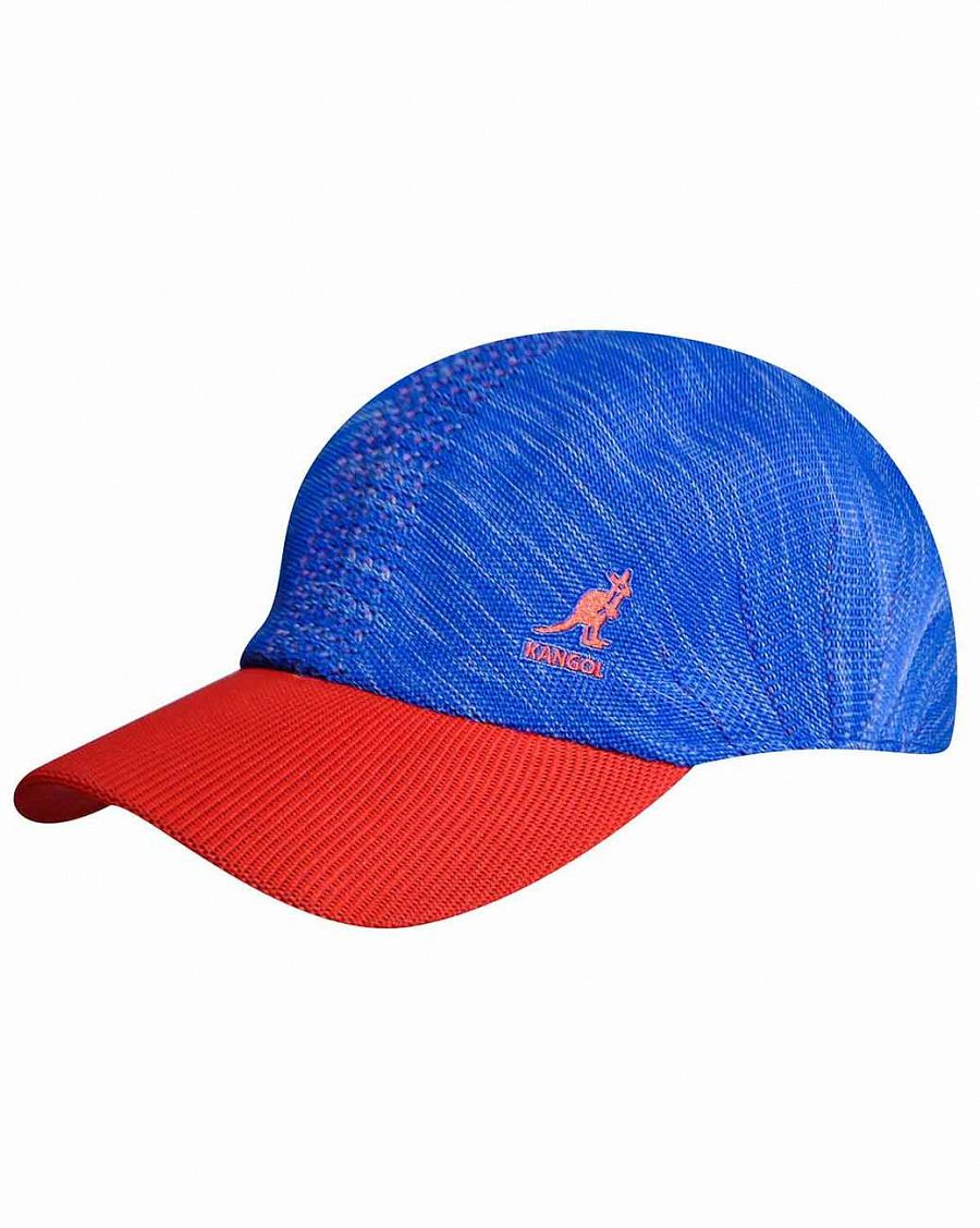 Бейсболка летняя с изогнутым козырьком Kangol Vented Spacecap Marine Rojo отзывы