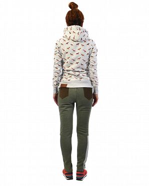 Джоггеры женские Naketano Two Ton Pocket Double Ton Green Grey Джоггеры женские Naketano Two Ton Pocket Double Ton Green Grey