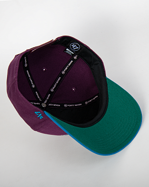 Бейсболка '47 Brand MVP WBV Anaheim Ducks I Plum Turq