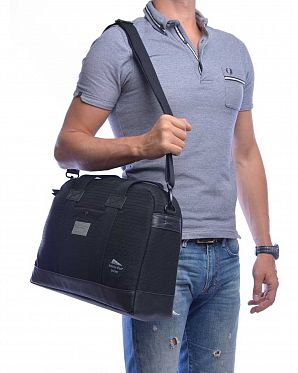 Сумка для ноутбука HEX Haze Laptop 15 Duffell Black Grey