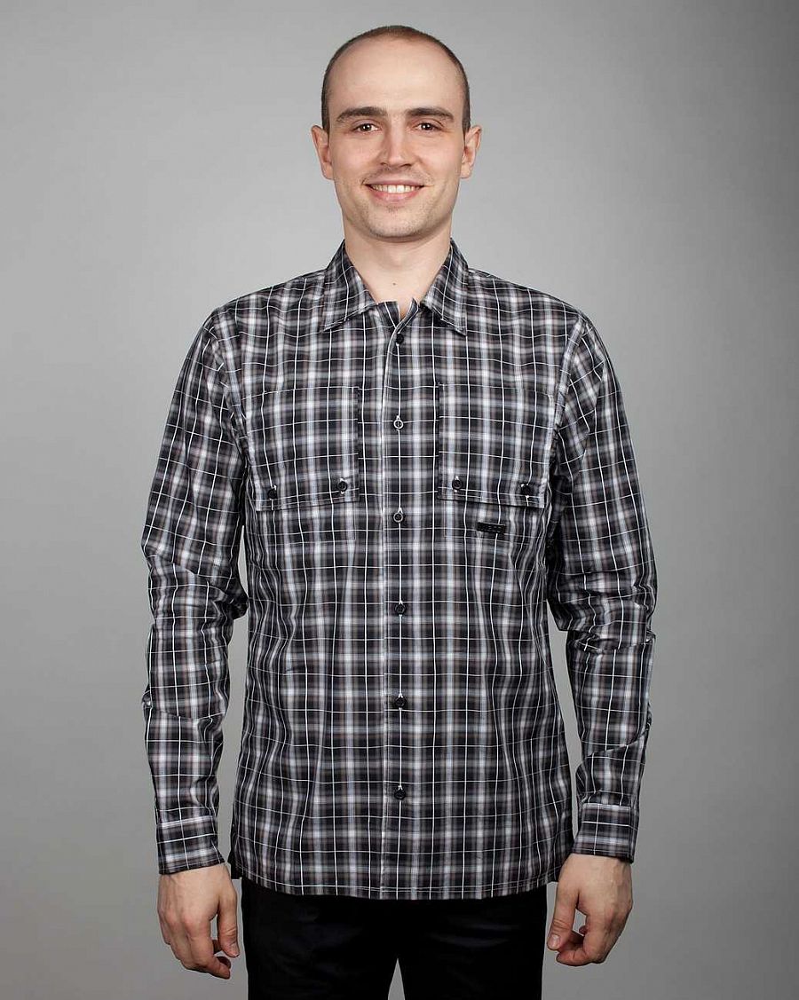 купить Рубашка Wesc Peppe L/S Black в Москве купить Рубашка Wesc Peppe L/S Black в Москве