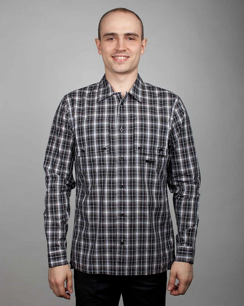 купить Рубашка Wesc Peppe L/S Black в Москве купить Рубашка Wesc Peppe L/S Black в Москве