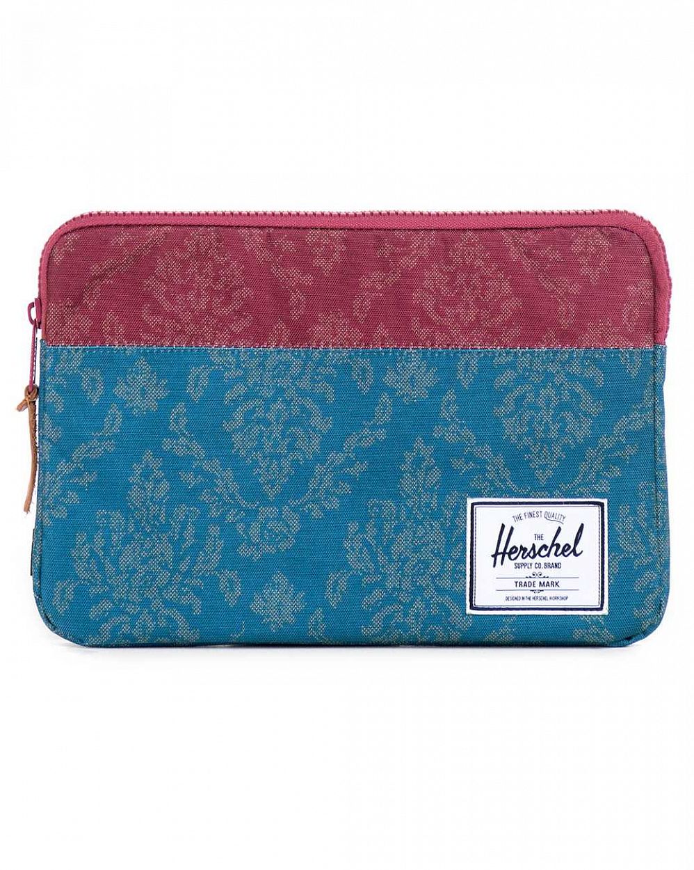 Чехол Herschel Anchor Sleeve для 11'' Macbook Blue Damask Burgundy Damask отзывы