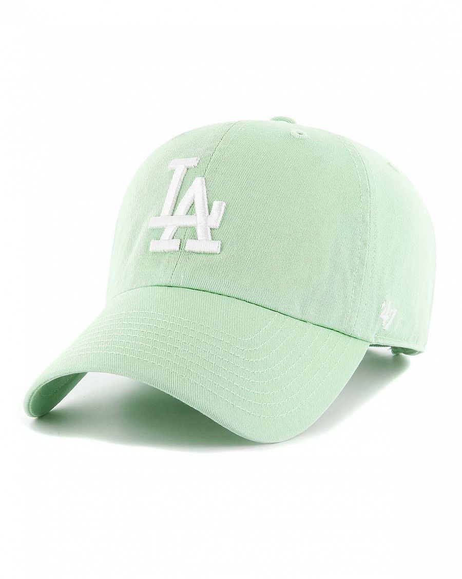 Бейсболка классическая с изогнутым козырьком '47 Brand Clean Up Los Angeles Dodgers Hemlock отзывы