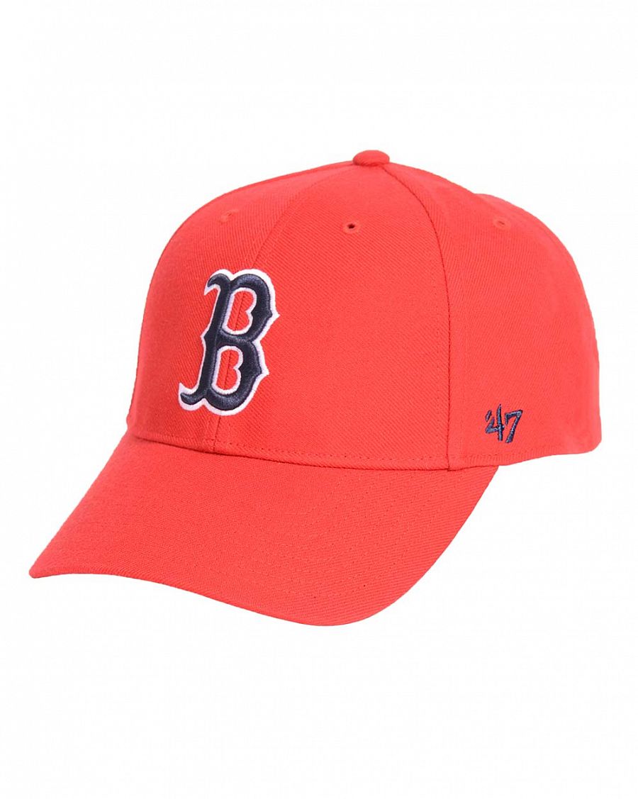 Бейсболка '47 Brand MVP WBV Boston Red Sox Red White отзывы