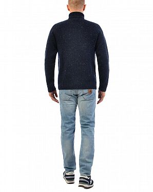 Свитер мужской Carhartt WIP Anglistic Turtlieneck Navy Свитер мужской Carhartt WIP Anglistic Turtlieneck Navy