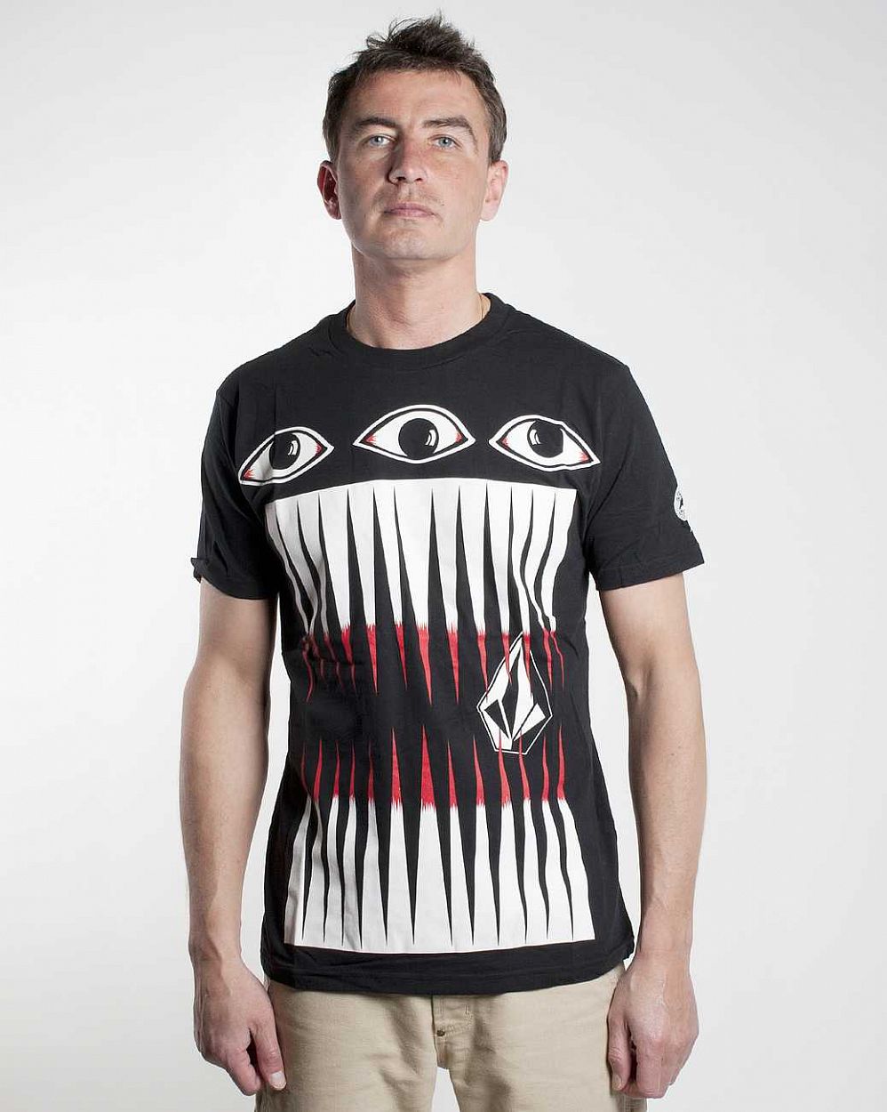 купить Футболка Volcom Anderson Black в Москве купить Футболка Volcom Anderson Black в Москве
