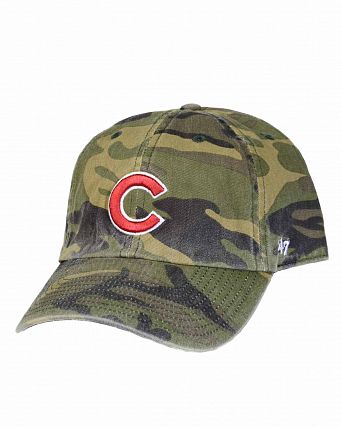 Бейсболка  '47 Brand Clean Up Chicago Cubs Camo