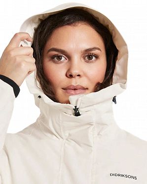 Водонепроницаемая утепленная парка женская Didriksons Frida 504302 White