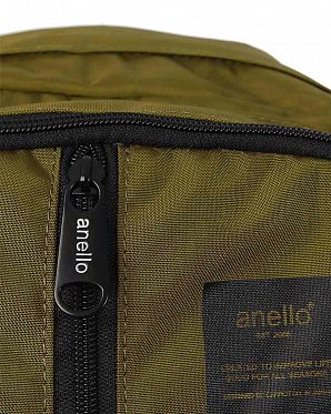 Рюкзак водоотталкивающий с отделом для 13 ноутбука Anello Japan Olive Рюкзак водоотталкивающий с отделом для 13 ноутбука Anello Japan Olive
