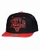 Бейсболка с прямым козырьком Mitchell and Ness EU161 GUARD Chicago Bulls Black