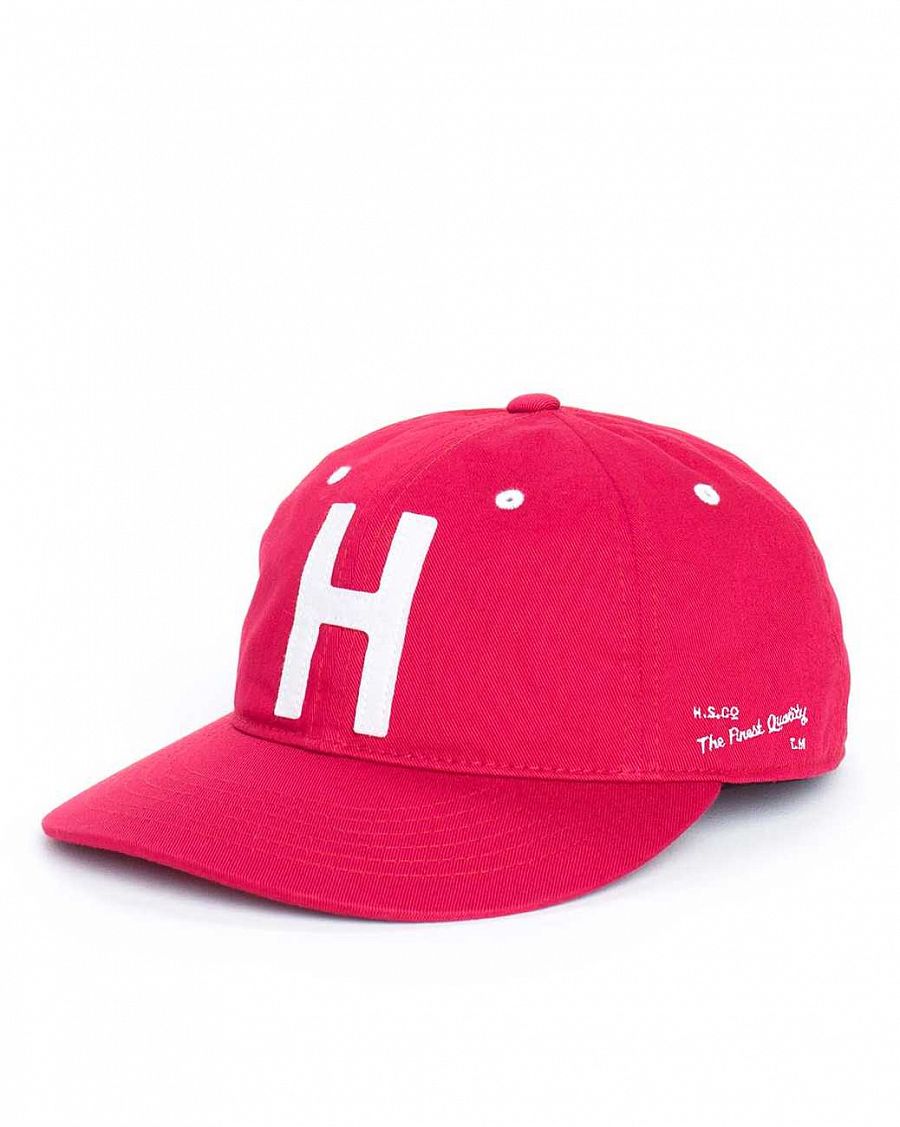 Бейсболка с прямым козырьком Herschel Creston Red отзывы