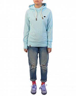 Лонгслив женский с капюшоном Naketano Mandy XI Bubble Butt Лонгслив женский с капюшоном Naketano Mandy XI Bubble Butt