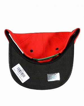 Бейсболка с прямым козырьком Mitchell and Ness Carbon Fibre Chicago Blackhawks Red Бейсболка с прямым козырьком Mitchell and Ness Carbon Fibre Chicago Blackhawks Red