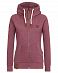 Толстовка женская на молнии с капюшоном Naketano Brazzo IX Bordeaux Melange отзывы