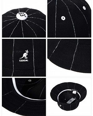 Панама Kangol Broken Stitch Casual Black Панама Kangol Broken Stitch Casual Black