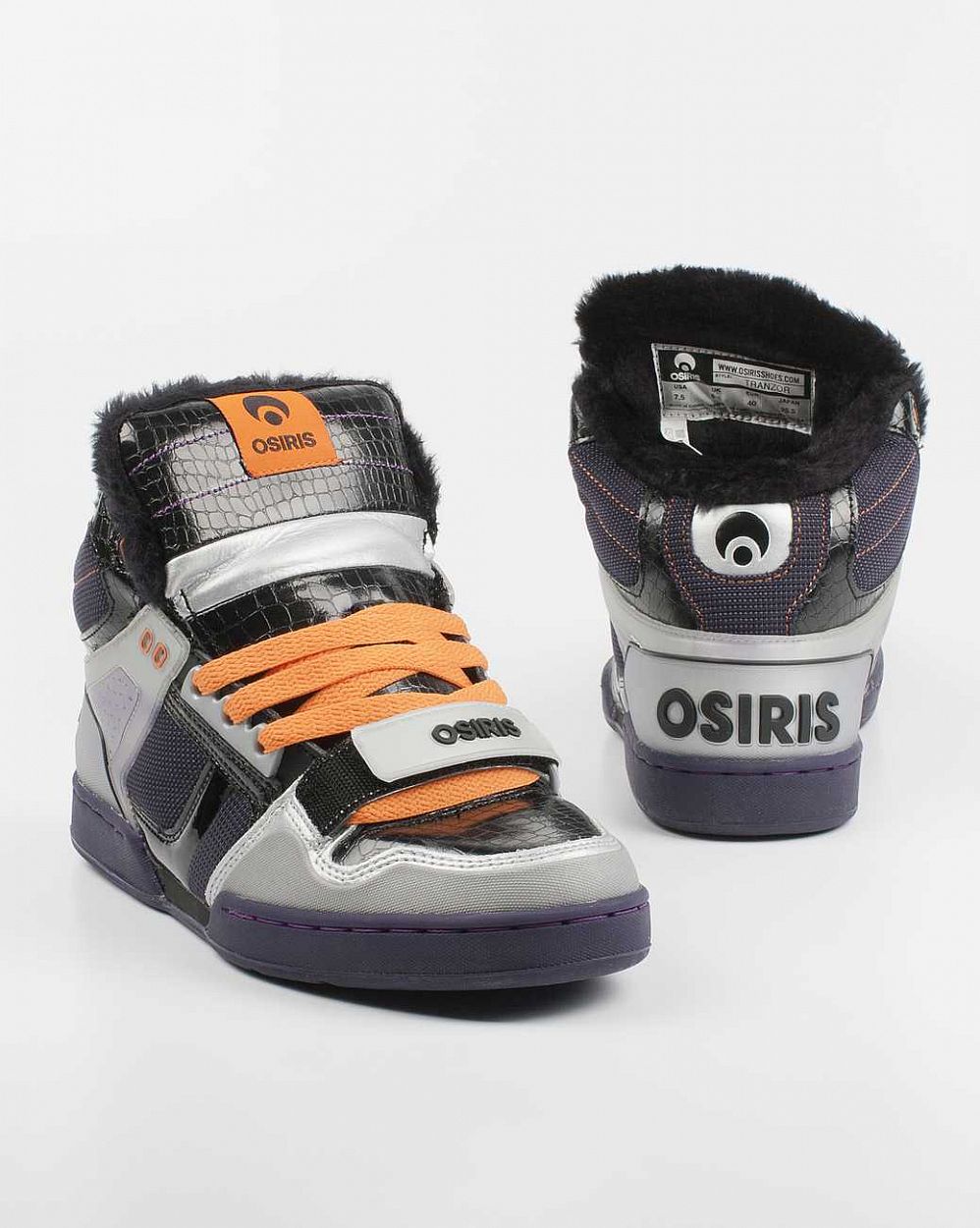 купить Кеды Osiris Tranzor Sherling Silver Purple Black Shearling в Москве купить Кеды Osiris Tranzor Sherling Silver Purple Black Shearling в Москве