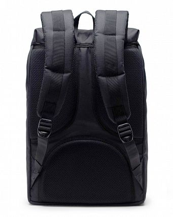 Рюкзак городской для ноутбука 13 дюймов Herschel L. America Mid Black Black Rubber