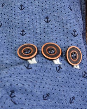 Толстовка женская с капюшоном Naketano Extraordinar Blue Mel Толстовка женская с капюшоном Naketano Extraordinar Blue Mel