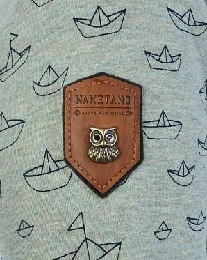 Толстовка женская на молнии с капюшоном Naketano Speed Ferocity Training Gun Smoke Melange