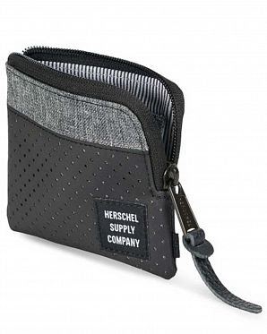 Кошелек на молнии и слотом для карт Herschel Johnny Aspect Black Raven Кошелек на молнии и слотом для карт Herschel Johnny Aspect Black Raven