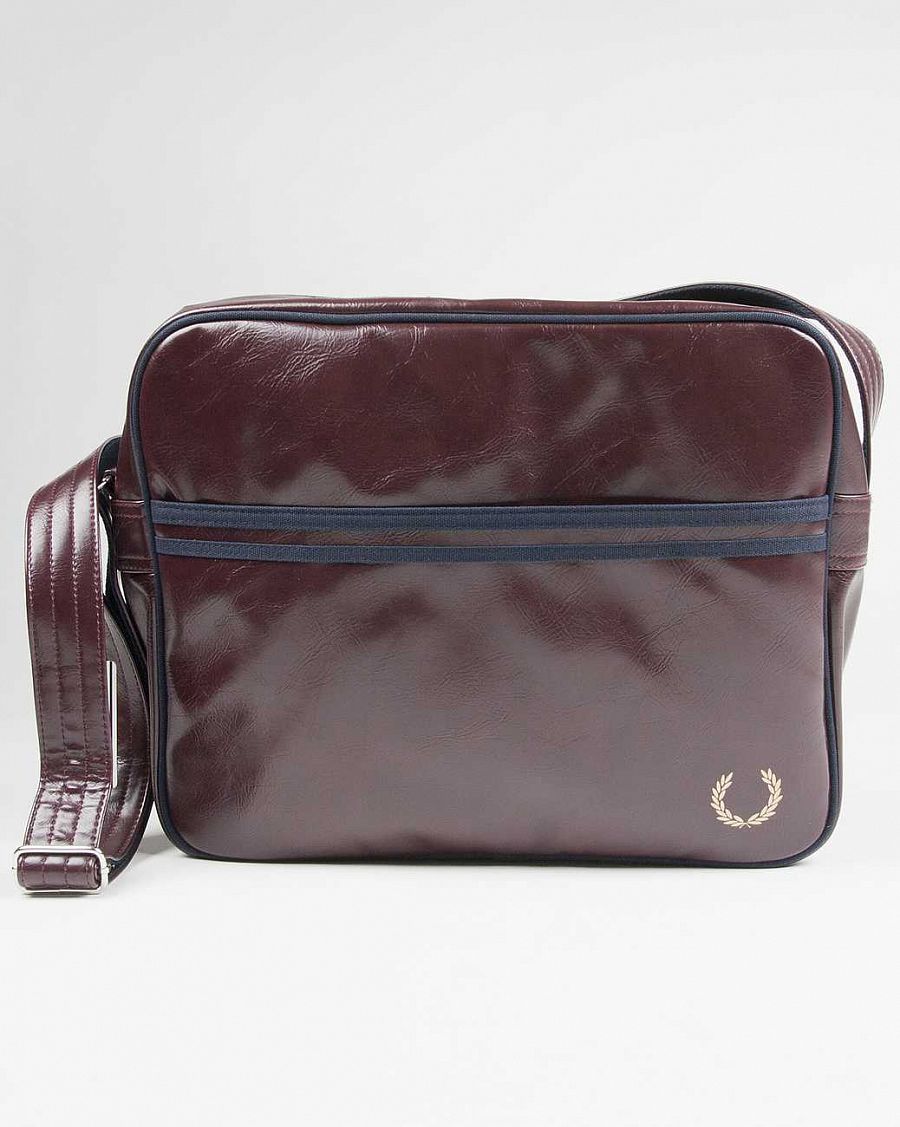 Сумка Fred Perry L2161 Shoulder Bag Maroon Navy отзывы