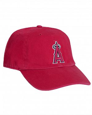 Бейсболка  '47 Brand Clean Up Los Angeles Angels Red Бейсболка  '47 Brand Clean Up Los Angeles Angels Red