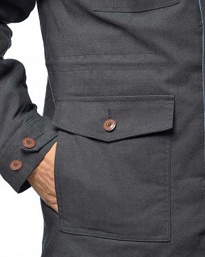 Куртка водоотталкивающая утепленная Iriedaily Dock 36 Navy