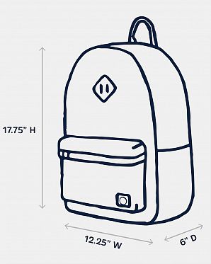 Рюкзак водостойкий для 15 ноутбука Parkland Kingston POLKA DOTS QUARTZ Рюкзак водостойкий для 15 ноутбука Parkland Kingston POLKA DOTS QUARTZ