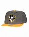 Бейсболка с прямым козырьком Mitchell and Ness 2 TONE Pittsburgh Penguins Yellow