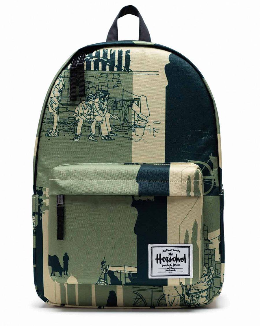 Рюкзак водоотталкивающий для ноутбука 15 дюймов Herschel Classic XL Old Delhi отзывы Рюкзак водоотталкивающий для ноутбука 15 дюймов Herschel Classic XL Old Delhi отзывы