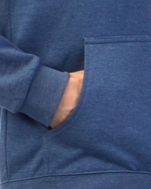 Толстовка мужская с капюшоном Iriedaily Upside Down 2 Navy Mel