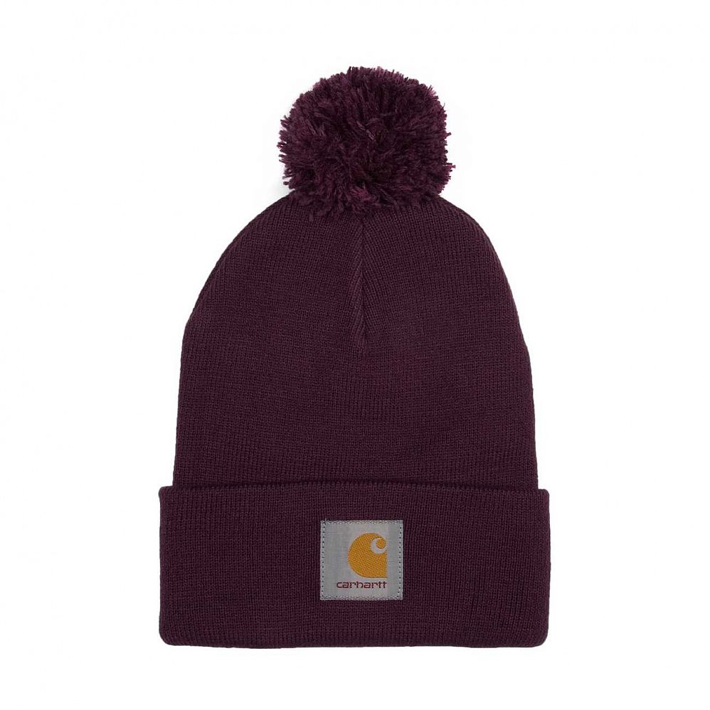 Шапка Carhartt WIP Bobble Watch Cap Beanie Huckieberry отзывы