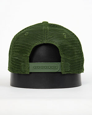 Бейсболка сетка Carhartt Style # 101195 Canvas Mesh-Back Logo Graphic Cap Green/Gold