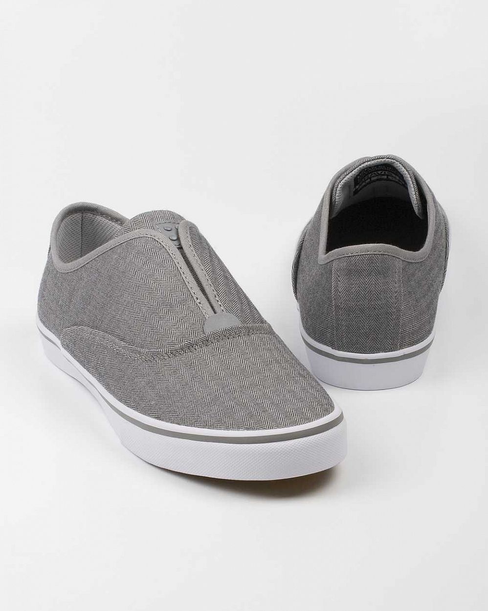 Слипоны мужские Gravis Dylan Slip On Gray Herringbone отзывы