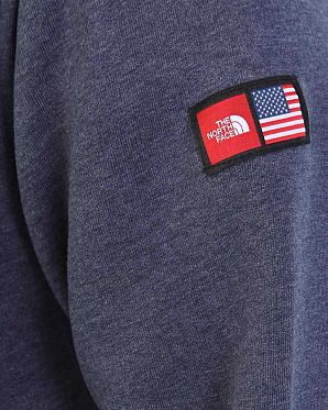 Толстовка мужская с капюшоном флисовая The North Face IC Logo Cosmic Blue Толстовка мужская с капюшоном флисовая The North Face IC Logo Cosmic Blue