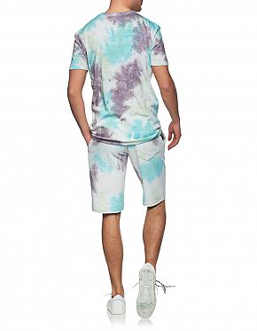 Шорты мужские повседневные True Religion Batik Castle Rock Shorts Multicolor Tie Dye Шорты мужские повседневные True Religion Batik Castle Rock Shorts Multicolor Tie Dye