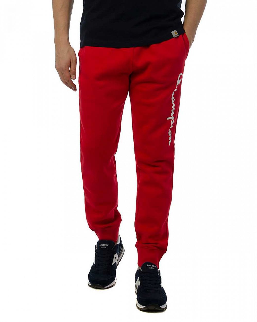 Джоггеры мужские спортивные флисовые Champion ComfortFit Red купить с ...