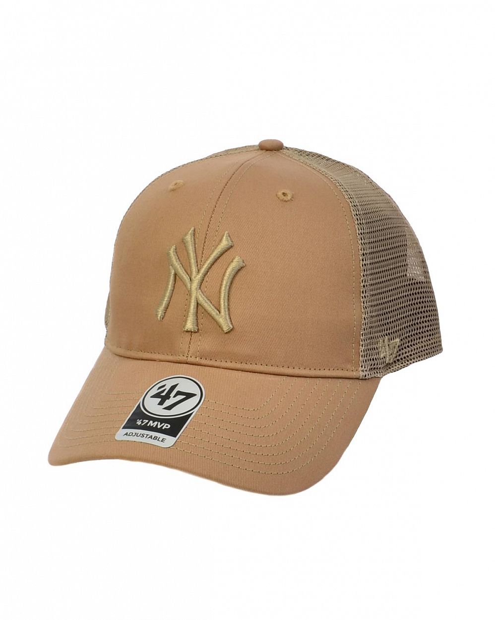 Бейсболка летнаяя с сеткой '47 Brand BRANSON MVP New York Yankees Khaki отзывы